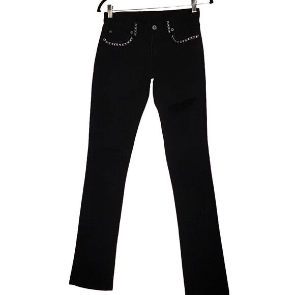 * * BESS mid rise black jeans - Picture 1 of 10